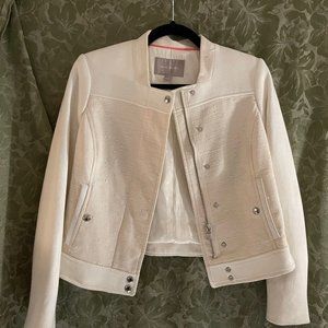 Banana Republic Tweed Moto Jacket